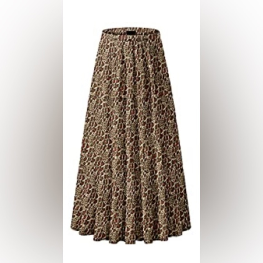 Womens chiffon skirt